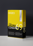 3 Aroma Latex Condoms - Egzo Premium