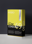 3 Glide Latex Condoms - Egzo Premium