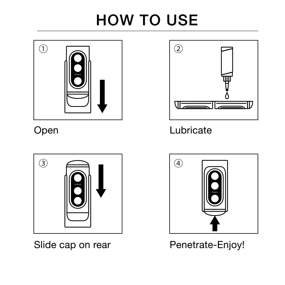 Reusable Flip Hole masturbator - Tenga