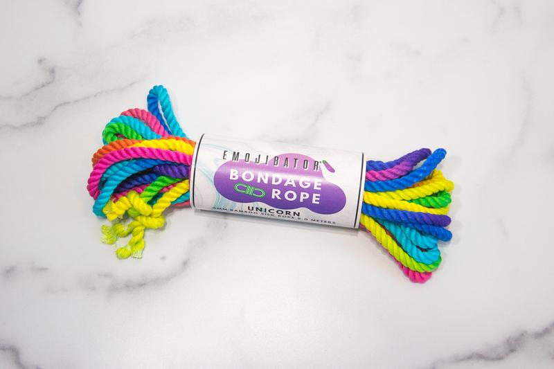 Unicorn Rainbow Bondage Rope - Emojibator
