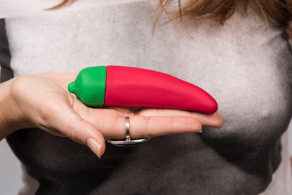 Chili Pepper Emojibator Battery Powered