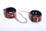 Ankle cuffs for her Cognac Collection