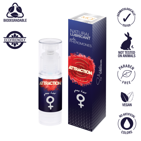 Lubricant with pheromones attraction for her 50ml