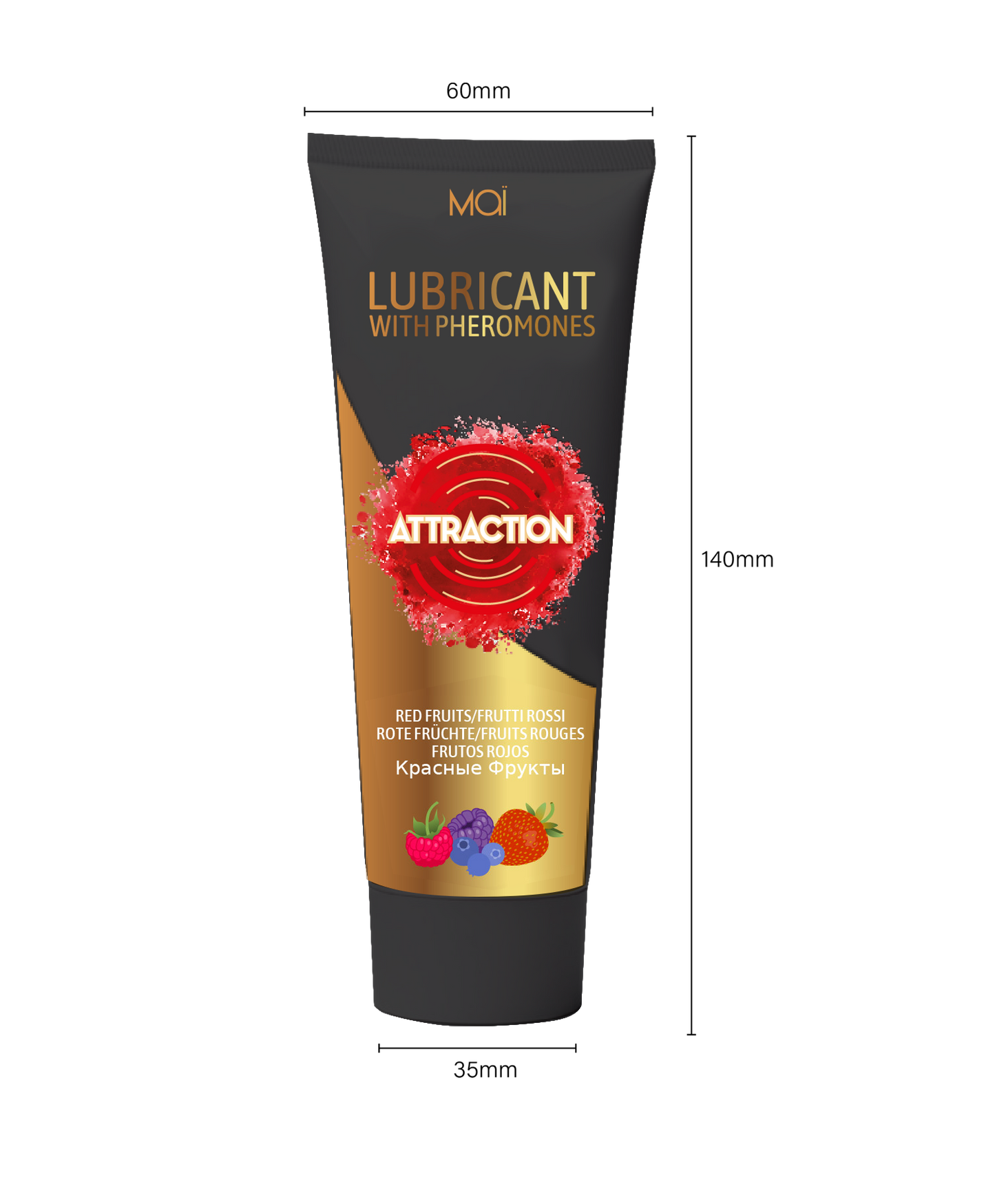 Lubricant with pheromones attraction 100ml