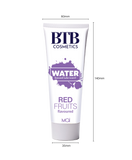 BTB water based flavored red fruits lubricant 100ml