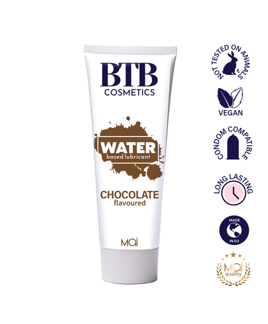 BTB water based flavored chocolat lubricant 100ml