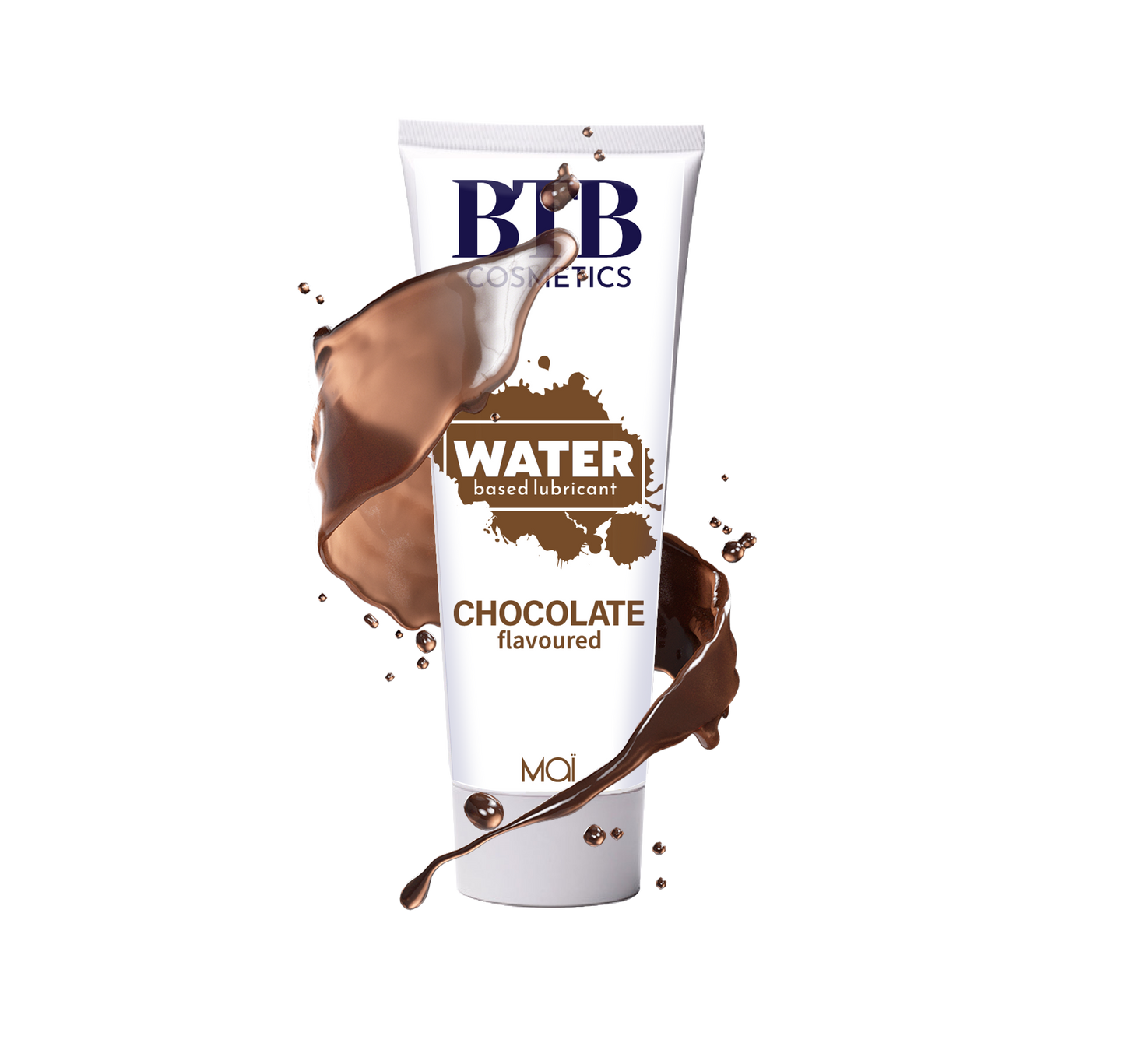BTB water based flavored chocolat lubricant 100ml