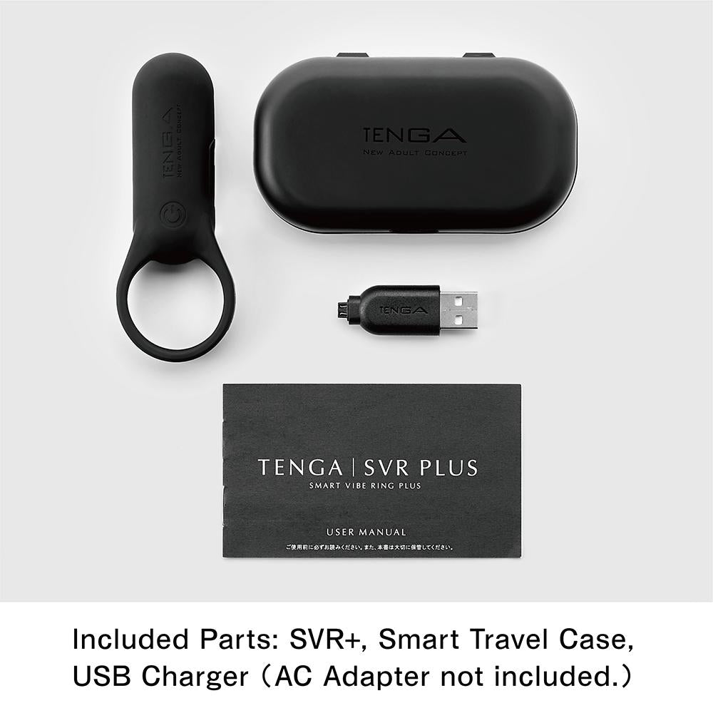 TENGA SVR+ -BLACK Cockring