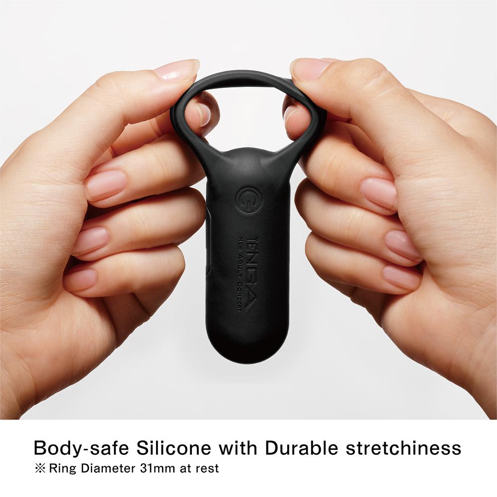 TENGA SVR+ -BLACK Cockring