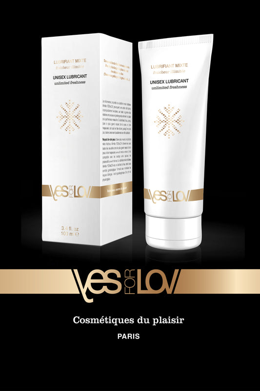 Black. Unlimited Freshness unisex lubricant