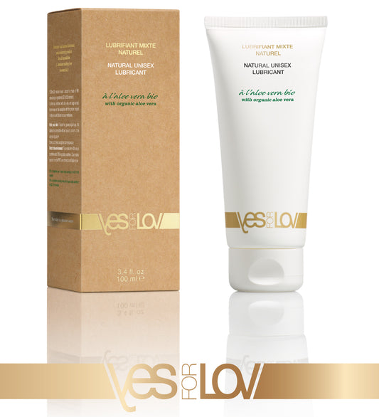 Natural Unisex Lubricant with Organic Aloe Vera