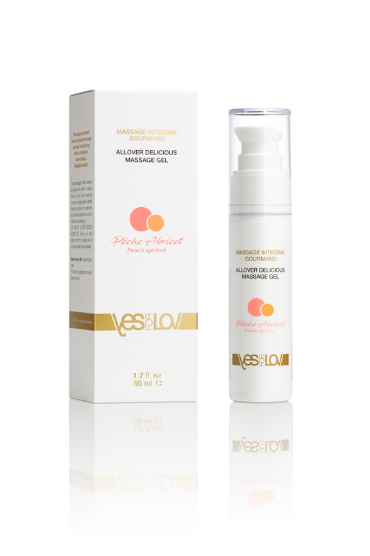 Delicious Allover Massage Gel - Peach/Apricot 50ml