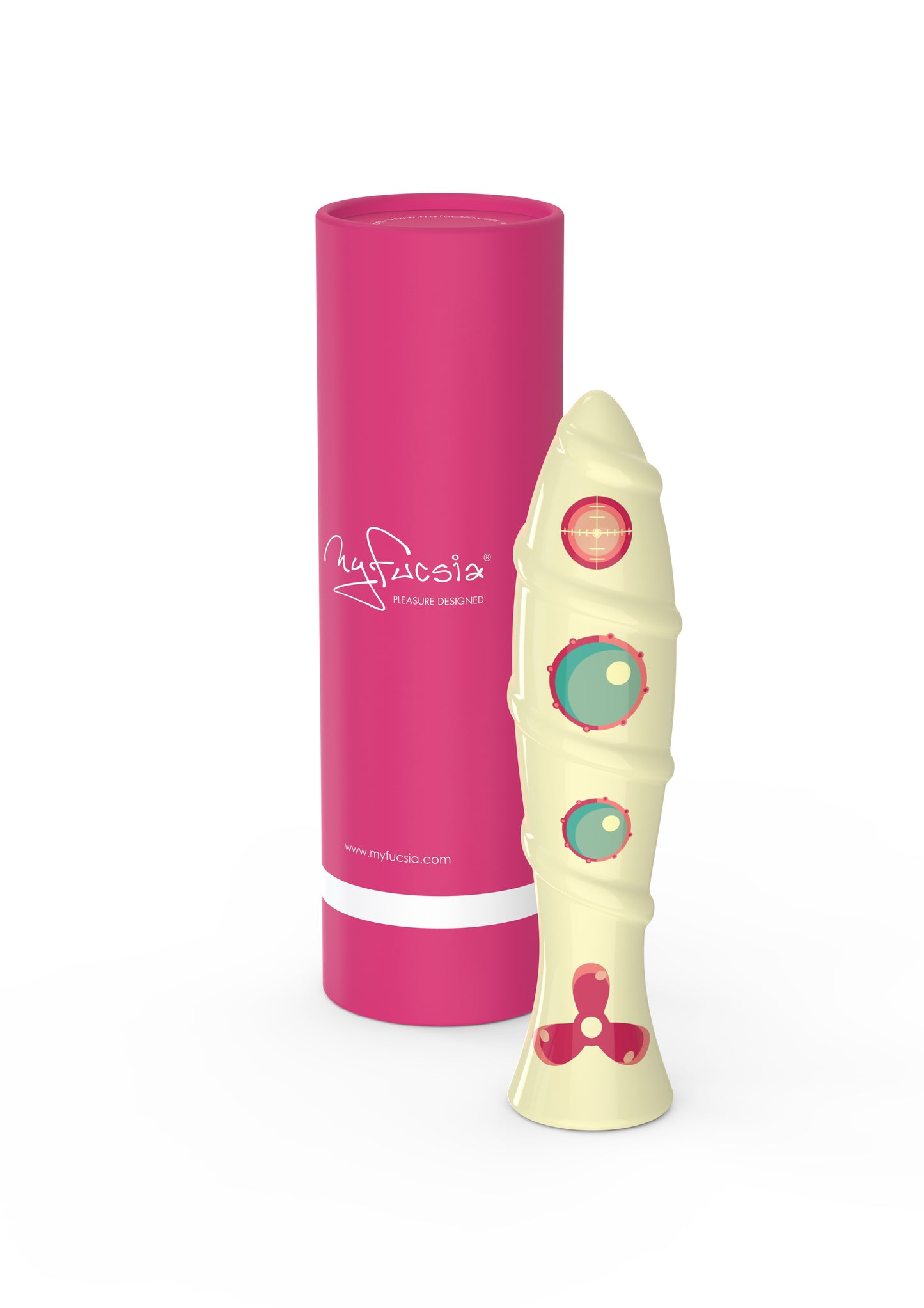 Yellow Submarine Porcelain Dildo