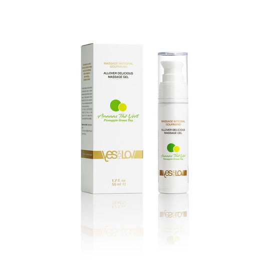 Delicious Allover Massage Gel - Pineapple/Green Tea 50ml