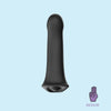 Comze strap-on dildo with stimulating base