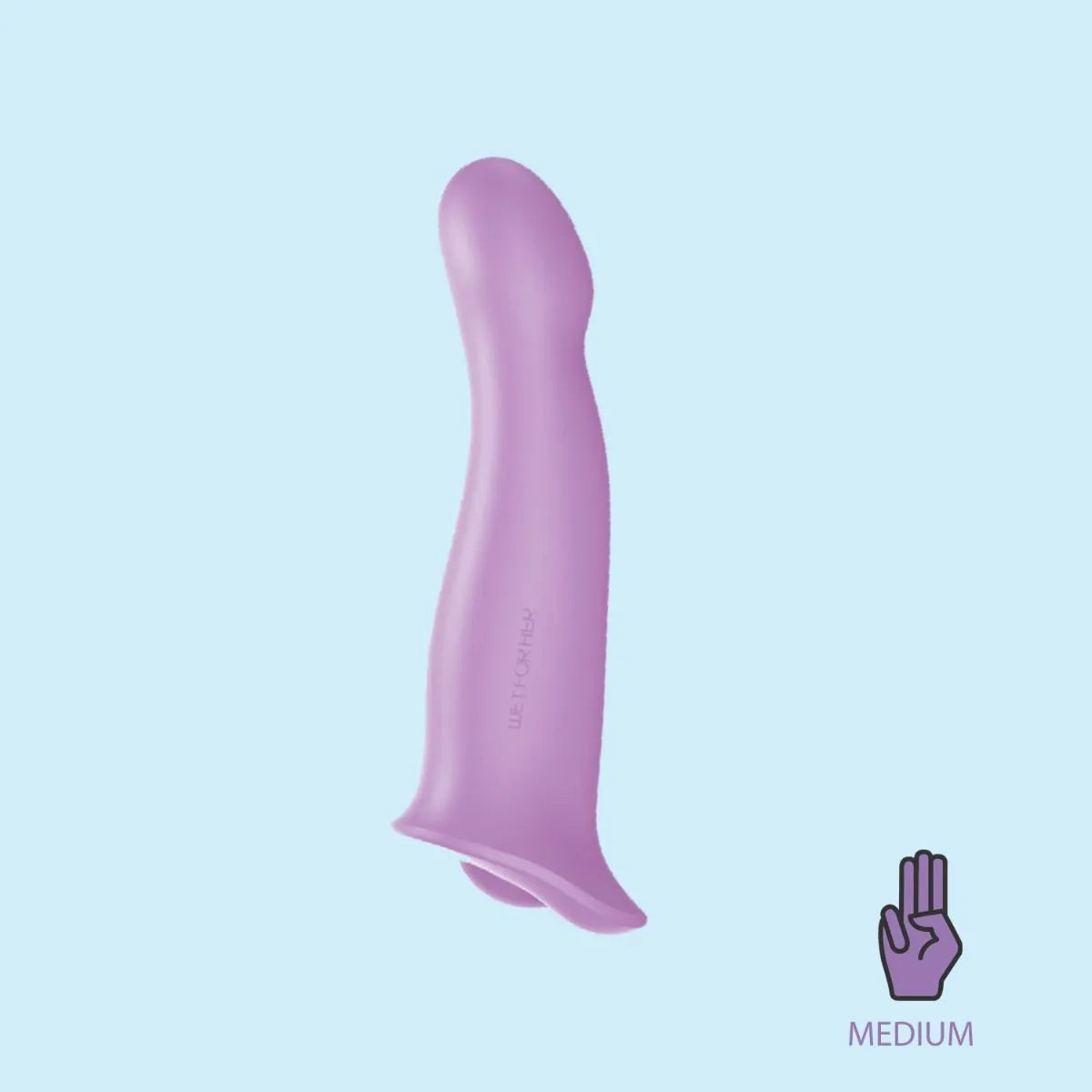 Comze strap-on dildo with stimulating base