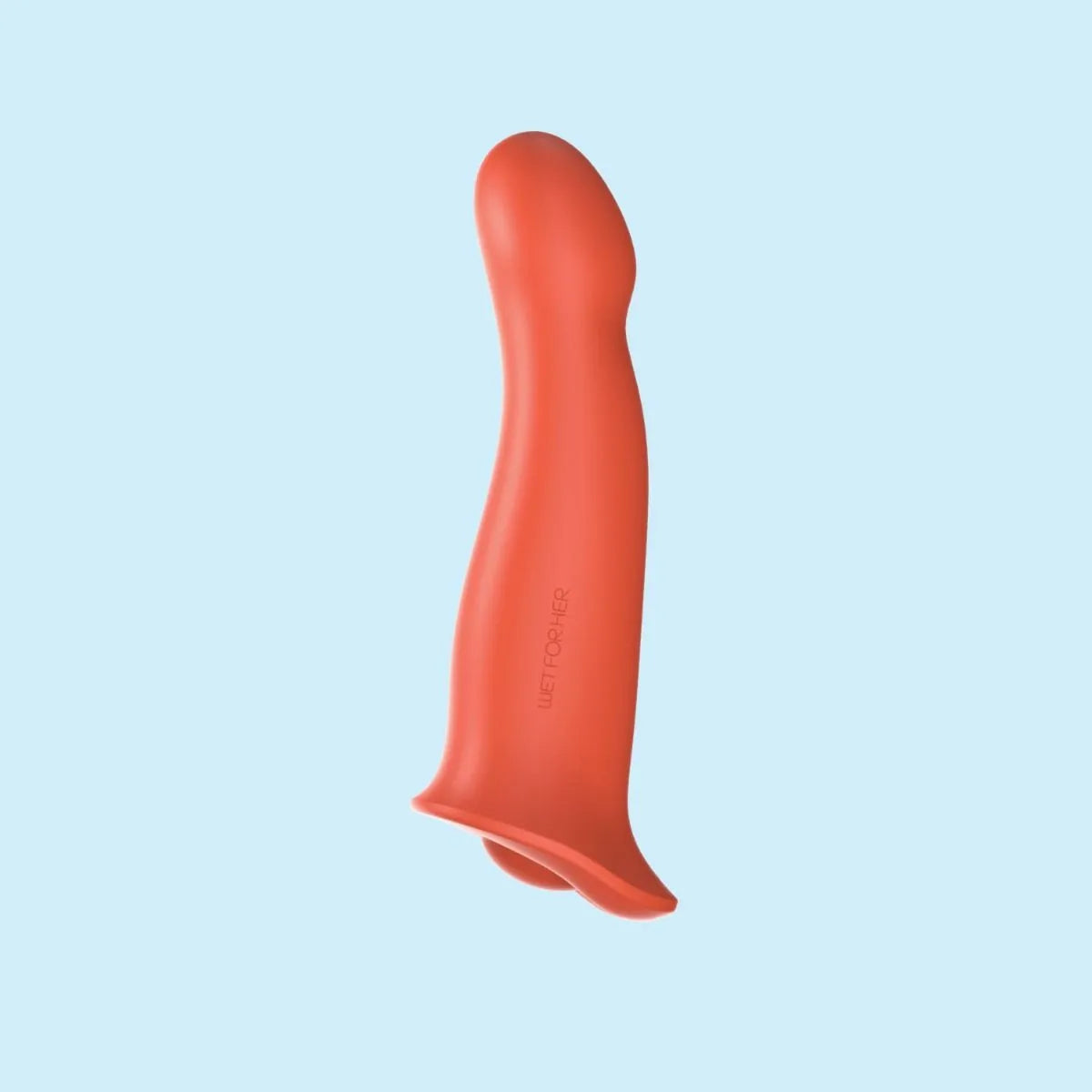 Comze strap-on dildo with stimulating base
