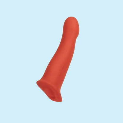 Comze strap-on dildo with stimulating base