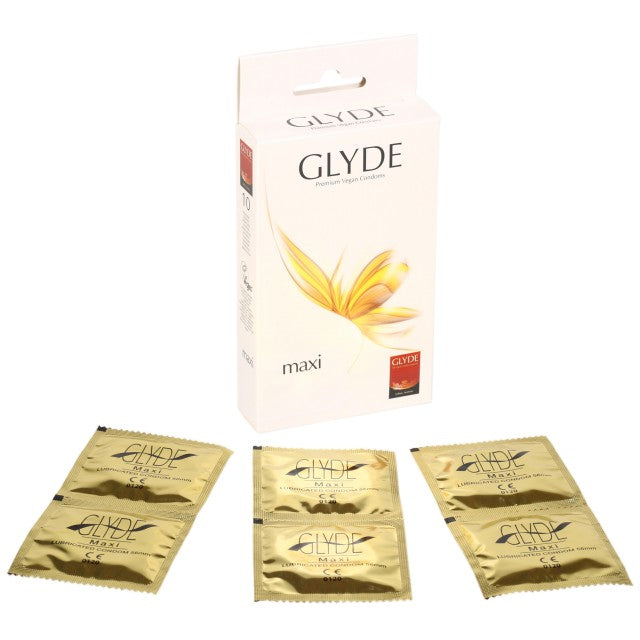 10 Condoms Maxi 56mm – Glyde