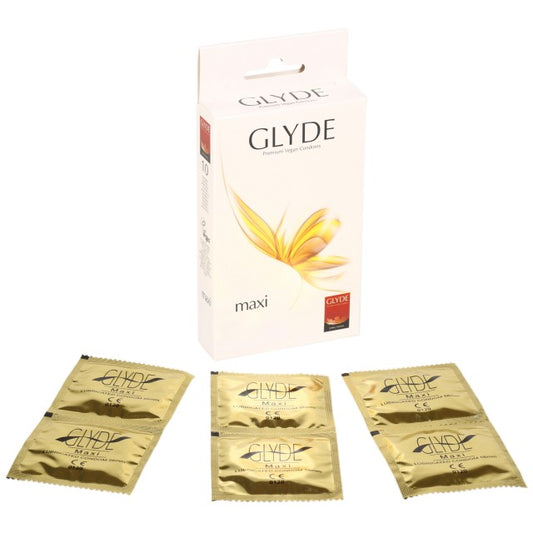 10 Condoms Maxi 56mm – Glyde