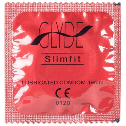 10 SlimFit Condoms 49mm – Glyde