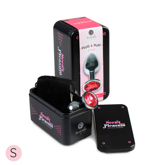 Fuchsia Metal Butt Plug