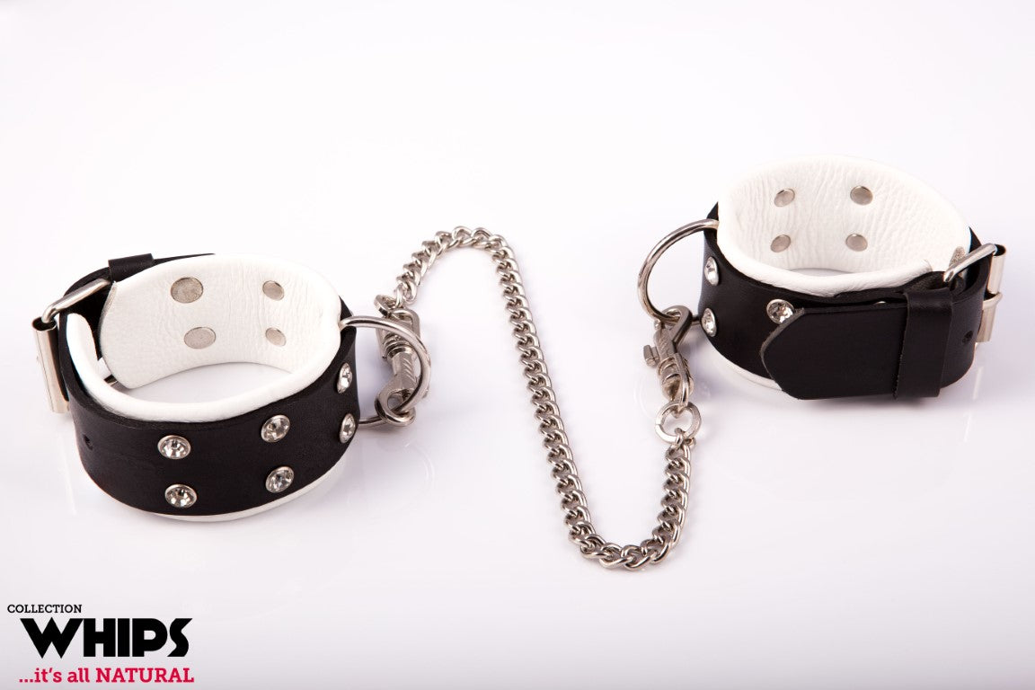 Ankle cuffs for her White Collection