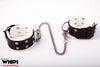 Ankle cuffs for her White Collection