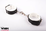 Handcuffs with snap hook for him White Collection