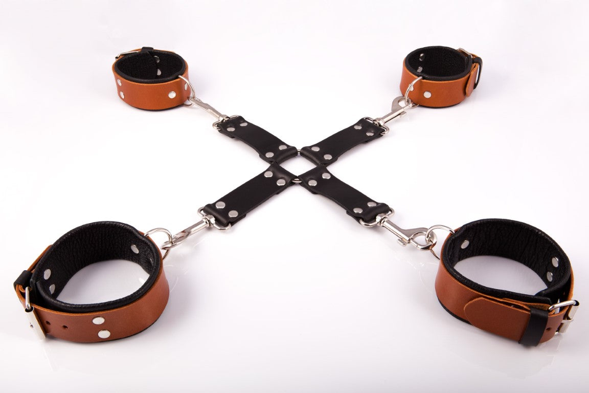 Hog tie for him Cognac Collection