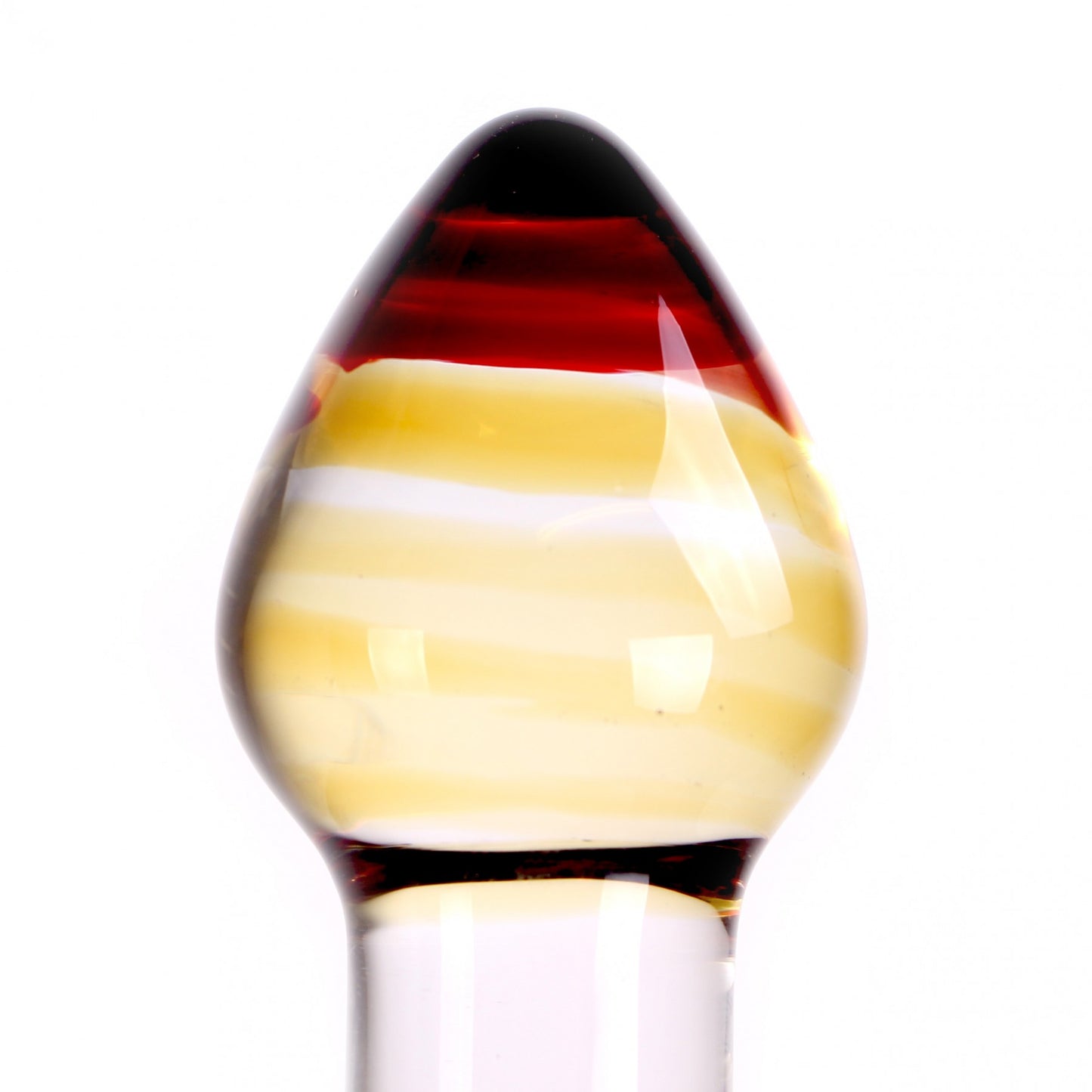 GLASS DILDO COLOR BUTT PLUG