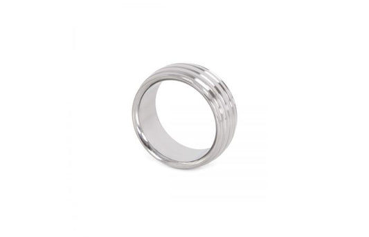 Fancy Steel Donut Cockring 50 mm