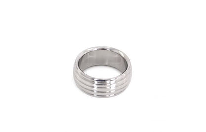Fancy Steel Donut Cockring 50 mm