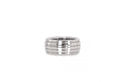 Fancy Steel Donut Cockring 50 mm