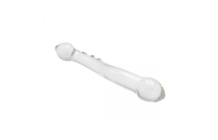Glass Dildo Smooth Duo