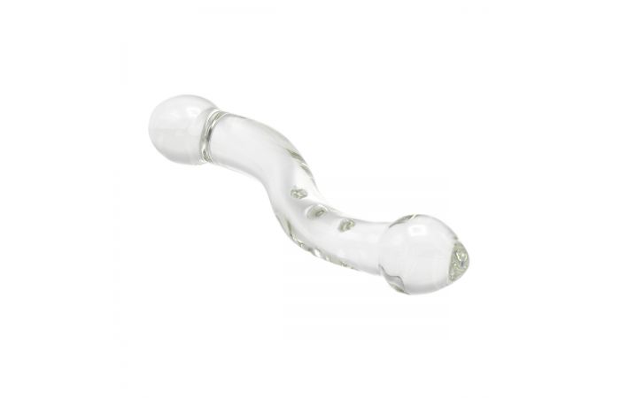 Glass Dildo Smooth Duo
