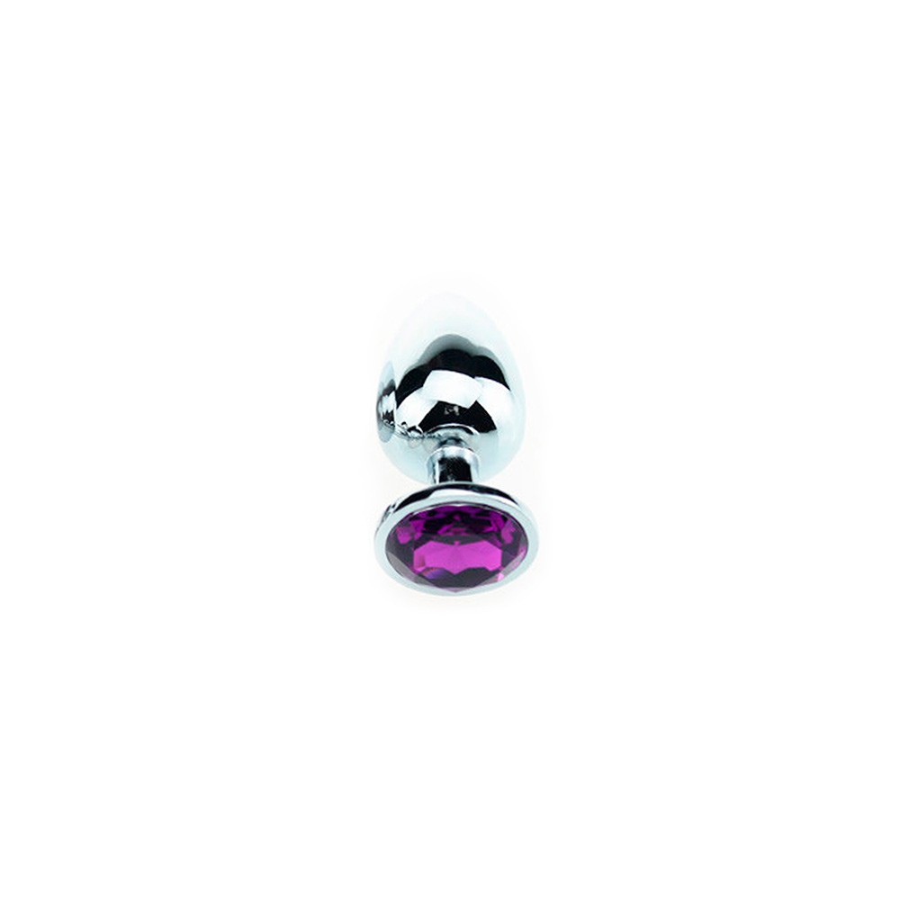Butt Plug Aluminium Purple