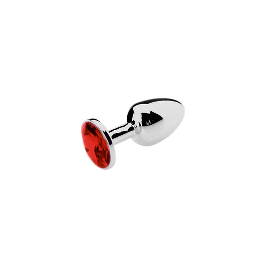 Butt Plug Aluminium Red