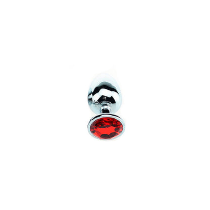 Butt Plug Aluminium Red
