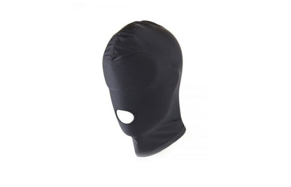 Black BDSM Hood Mouth Only