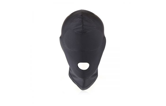 Black BDSM Hood Mouth Only