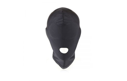 Black BDSM Hood Mouth Only