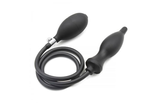 Inflatable Anal Plug Black