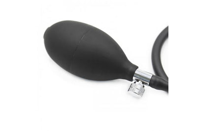 Inflatable Anal Plug Black