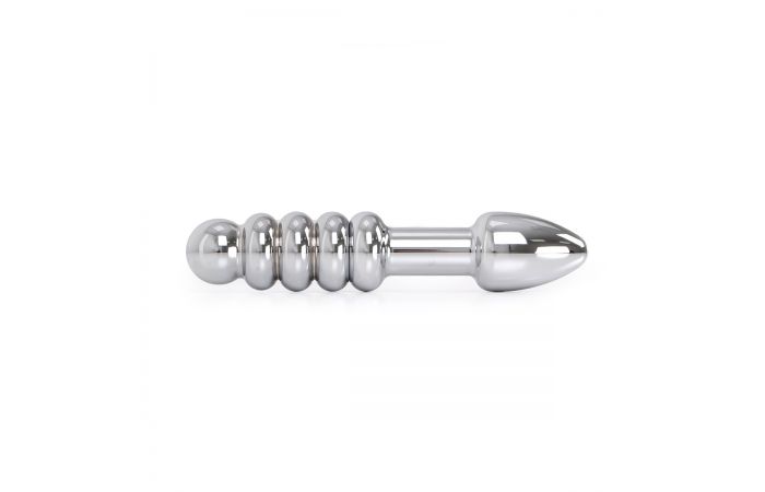 Rounded Double-ended Steel Dildo