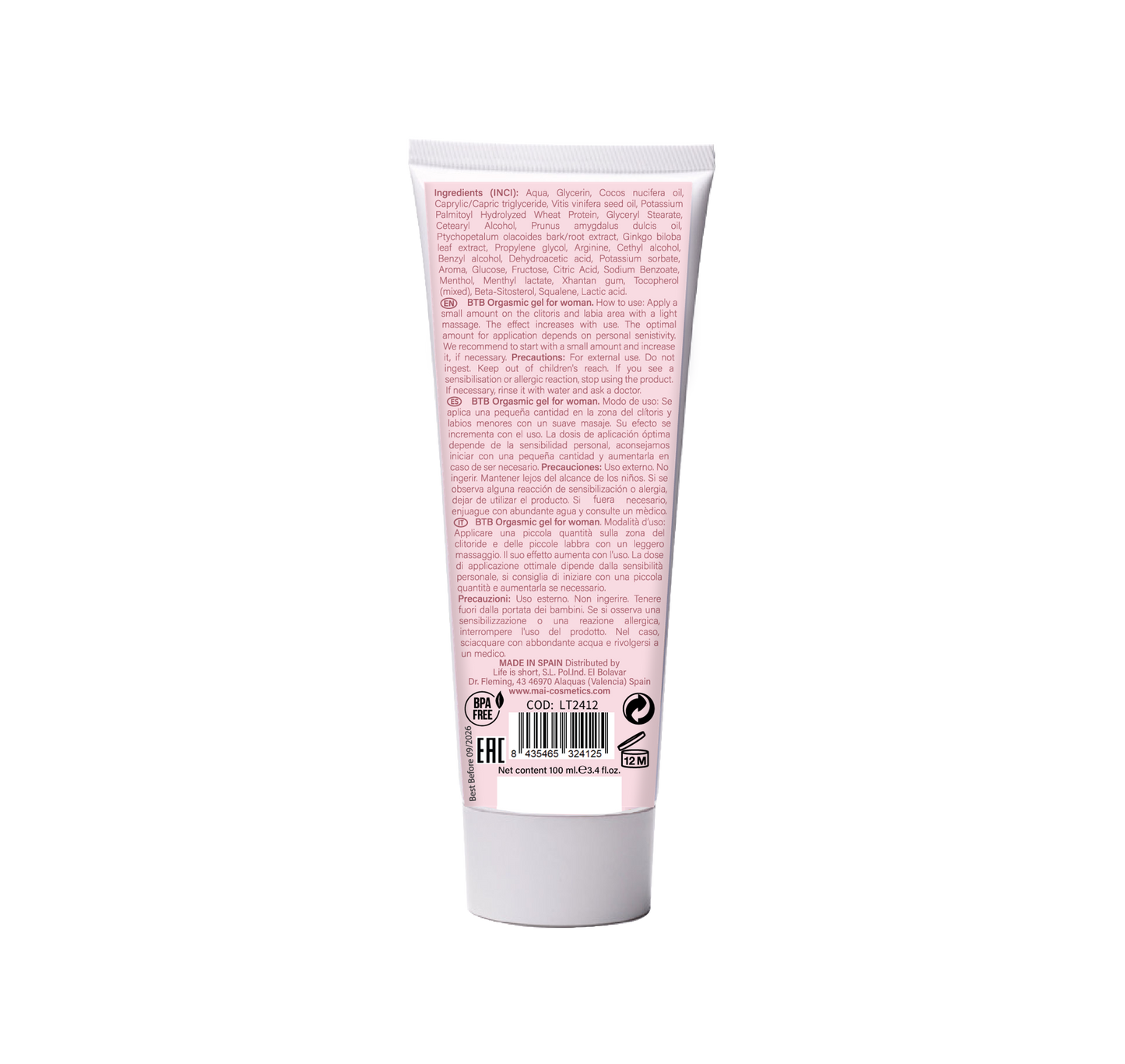 Orgasmic gel 100ml