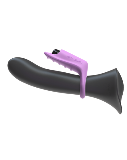WowHer clitoris ring vibrator plug-on