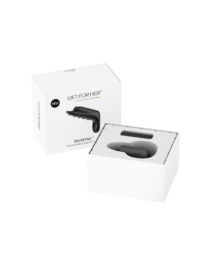 WowHer clitoris ring vibrator plug-on